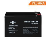 Тяговий свинцево-кислотний AGM акумулятор LP 6-DZM-7 Ah купити по акції