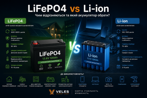 Чим LiFePO4 відрізняється від Li-ion? Повне порівняння технологій фото