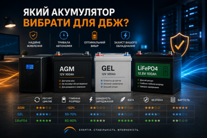 Який акумулятор вибрати для ДБЖ? фото