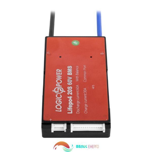 BMS плата LP LiFePO4 60V 20S Dis 60A Ch 30A 19605LP фото