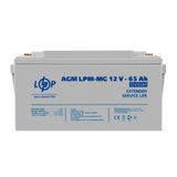 Акумулятор мультигелевий LPM-MG 12V - 65 Ah  фото
