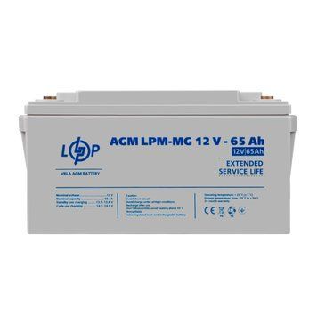 Акумулятор мультигелевий LPM-MG 12V - 65 Ah 3872LP фото