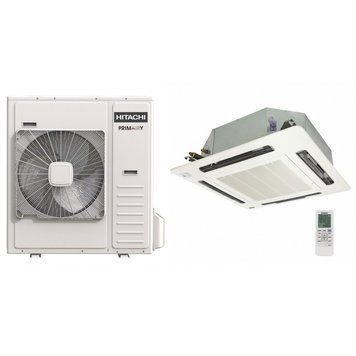 Кондиціонер касетний, 4-х потоковий HITACHI PRIMAIRY RCI-5.0UFE1NH/RAS-5.0UFESМH1  фото
