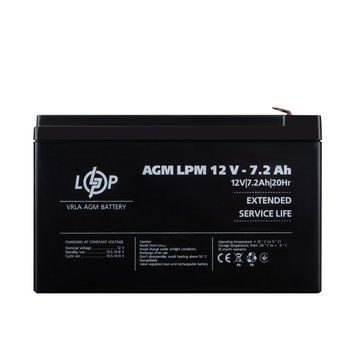 Акумулятор AGM LPM 12V - 7.2 Ah 3863LP фото