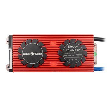 BMS плата LiFePO4 48V 16S Dis 100A Ch 50A 11469LP фото