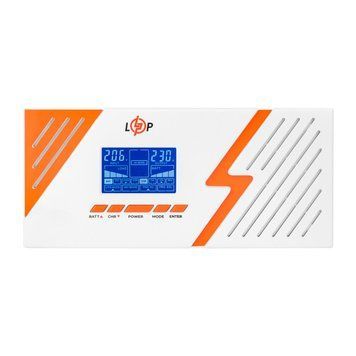 ДБЖ з правильною синусоїдою 12V LPM-PSW-1500VA (1050Вт) White  фото
