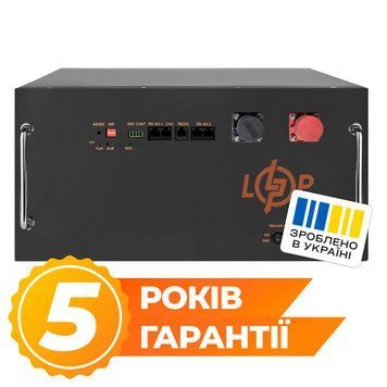 Акумулятор LP LiFePO4 51,2 V-150 Ah (7680 Wh) (BMS JK 150 А/100 А) RM RS485/CAN BL купити акумулятор