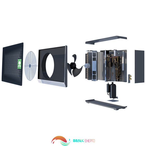Тепловий насос MYCOND BeeSmart MHCS045NBS/MHCS045UBS 4558 фото