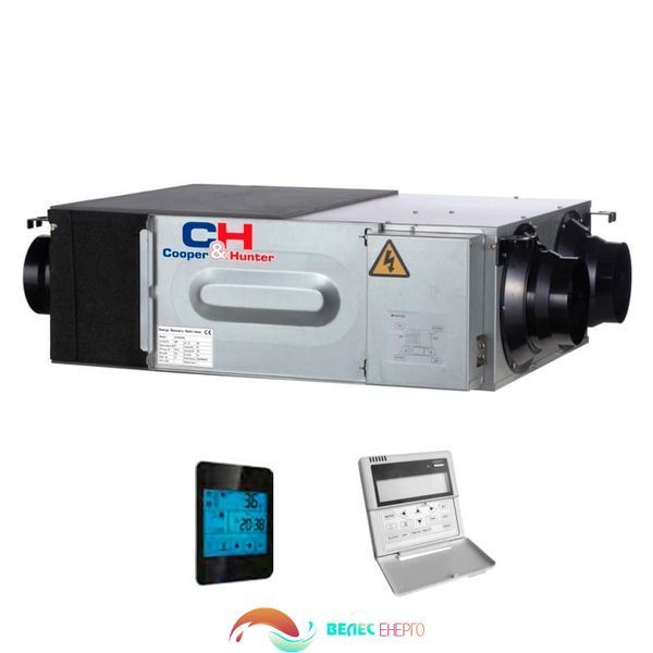 Припливно-витяжна установка Cooper&Hunter з рекуперацією (з автоматикою) CH-HRV3K2 29178 фото