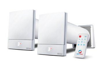 Комплект 2 Ventoxx Harmony з пультом ДУ та зовнішніми кришками, повітропровід 0,75м 30027 фото