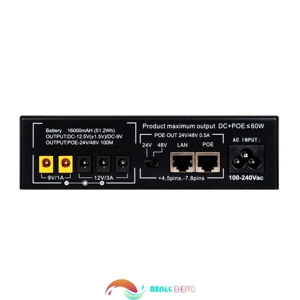 Блок безперебійного живлення GV-701-UPS-DC16-60W 4392 фото