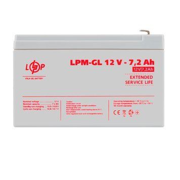 Акумулятор гелевий LPM-GL 12V - 7.2 Ah 6561LP фото