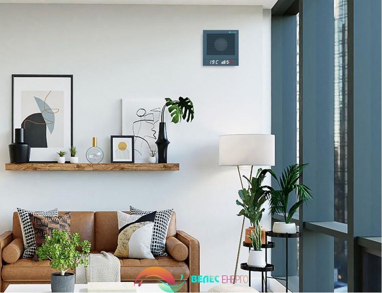 Рекуператор Climtec Quattro 200+ Standard сірий (240 м&sup3;)  фото