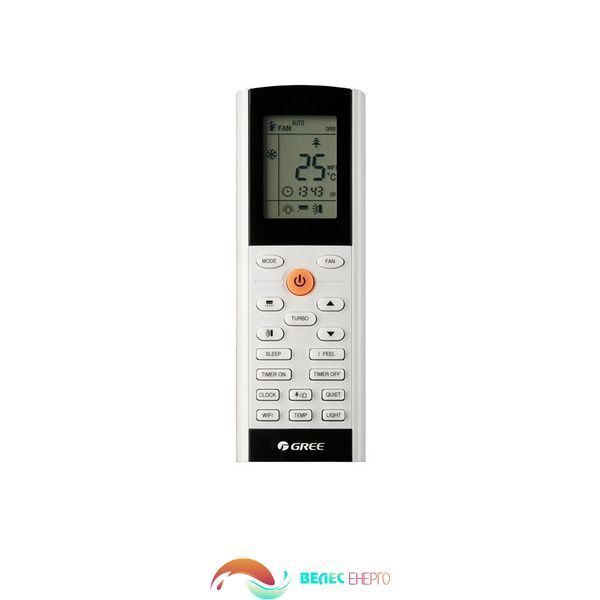 Внутрішній настінний блок Gree Lomo Inverter GWH(12)QC-K6DND2D/I Silver  фото