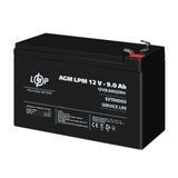 Акумулятор AGM LPM 12V - 9 Ah вигляд