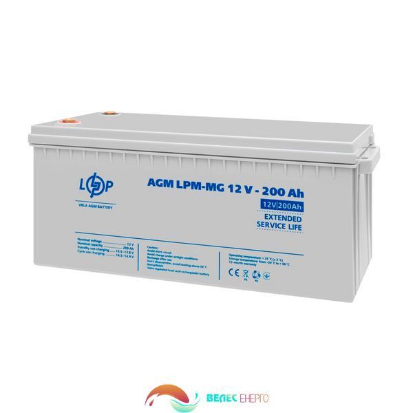Акумулятор мультигелевий LPM-MG 12V - 26 Ah