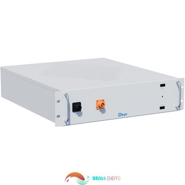 Акумуляторний блок Deye HV BOS-G-Pack5.1 (BOS-G pro) (5,12 кВт&middot;год/51,2 В) вид збоку