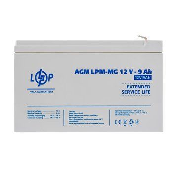 Акумулятор мультигелевий LPM-MG 12V - 9 Ah 6555LP фото