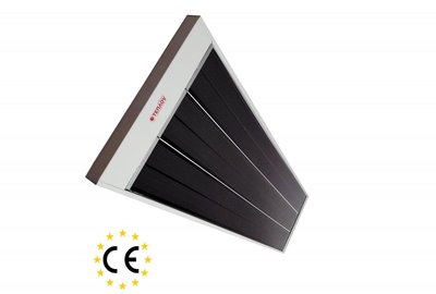 Інфрачервоний обігрівач Теплов Black Edition BE3000 білий корпус 2158 фото