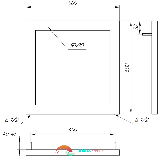 Сушка для рушників Simple GA-60001 фото