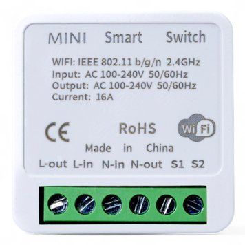 Розумне реле / вимикач Tervix Pro Line Relay WiFi On/Off 431491 фото