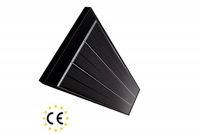 Інфрачервоний обігрівач Теплов Black Edition BE4000 чорний корпус 2161 фото