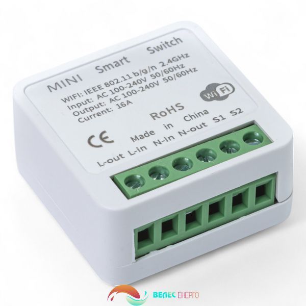 Розумне реле / вимикач Tervix Pro Line Relay WiFi On/Off  фото