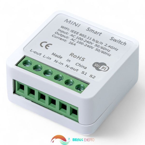 Розумне реле / вимикач Tervix Pro Line Relay WiFi On/Off  фото