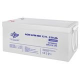 Акумулятор мультигелевий LPM-MG 12V - 250 Ah  фото