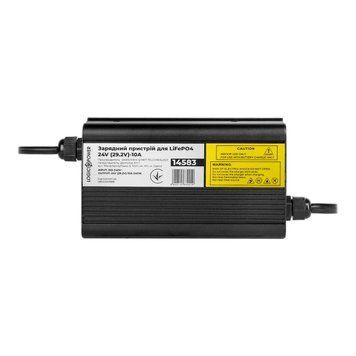Зарядний пристрій для акумуляторів LiFePO4 24V (29.2V)-10A-240W 14583LP фото