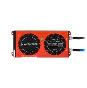 Smart BMS плата LiFePO4 24V 8S 150A (Dis 150A Ch 75A) + UART/RS485/CAN  фото