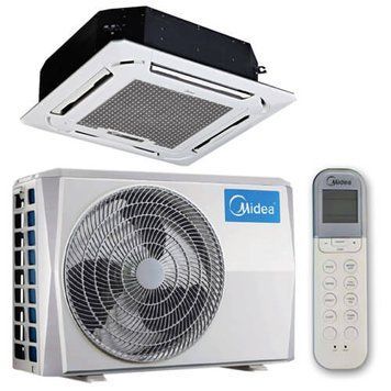 Кондиціонер касетний Midea ERP 3-фазний MCD-36FNXDO/MOU-36FN8-RDO 29411 фото