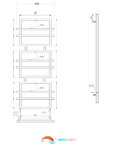 Сушка для рушників Fadey GA-104001 фото