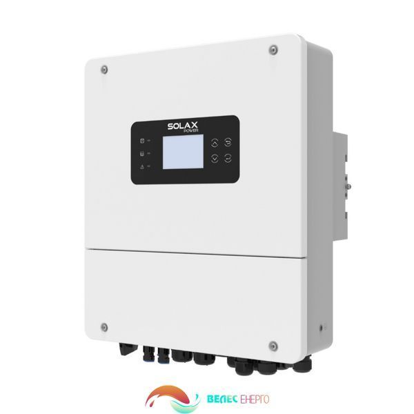 Гібридний низьковольтний інвертор SolaX Power X1-HYB-6.0- LV, 6 кВт 29514 фото