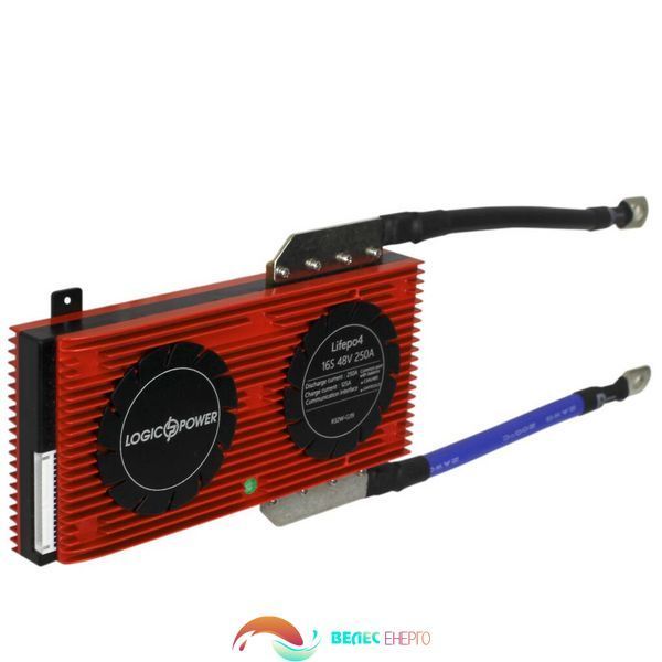 Smart BMS плата LP LiFePO4 48V 16S Dis 250A Ch 125A UART+RS485+CAN  фото