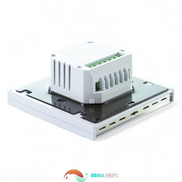 Комплект бездротового управління опаленням ZigBee: термостат вбудов. + реле (сухий контакт) + Zigbee контролер  фото