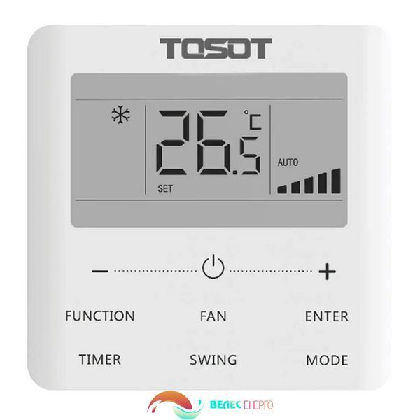 Кондиціонер підлогово-стельовий Tosot TUD140ZD1/A-S/TUD140W1/NhA-X Wi-Fi  фото